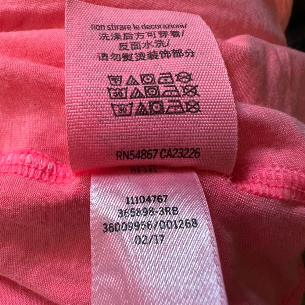 PINK Victoria's Secret Hot Pink Oversized Racerback Super Soft Tank Top Small S - Picture 15 of 15